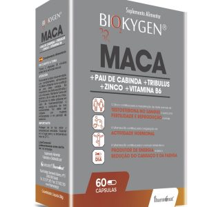 BIOKYGEN MACA + PAU CABINDA + TRIBULUS + ZINCO + B6 CÁPSULAS